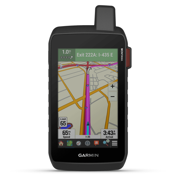 GPS portable Garmin Montana 760i tracés, routes et waypoints - N°13 - comptoirnautique.com