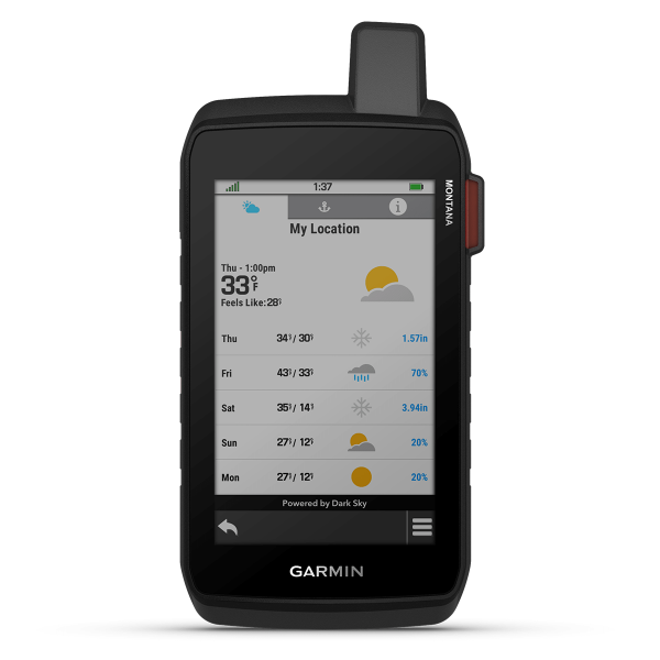 GPS portable Garmin Montana 710i météo en direct - N°7 - comptoirnautique.com