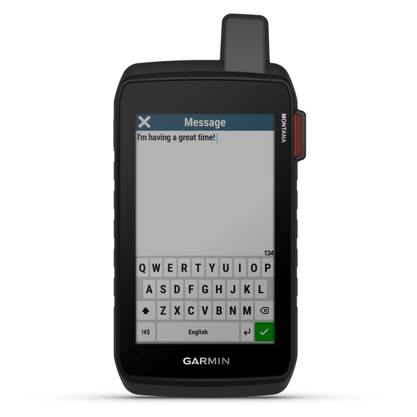 GPS portable Garmin Montana 710i envoie et réception de messages - N°8 - comptoirnautique.com