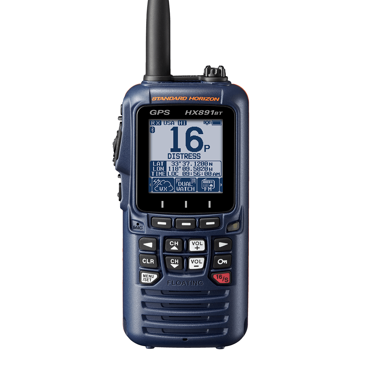 STH-HX891BT/E-BL - VHF portable Standard Horizon HX891BT bleu