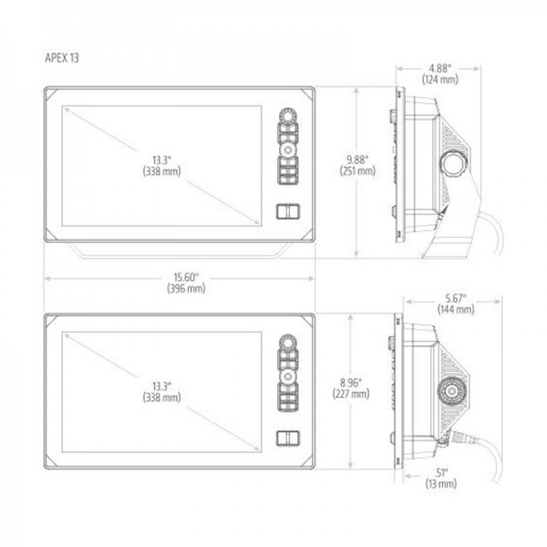 APEX 13 CHIRP XD - N°8 - comptoirnautique.com