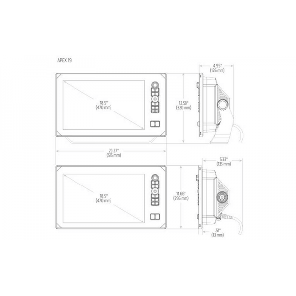 APEX 19 CHIRP XD - N°8 - comptoirnautique.com