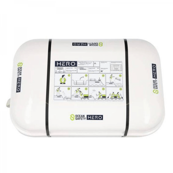 Container de stockage pour radeau de survie Ocean Safety x Hero - N°8 - comptoirnautique.com