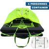 Radeau de survie Ocean Safety compact hauturier avec armement allégé -24H En container 4 personnes - N°2 - comptoirnautique.com