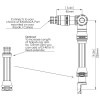 dimensions Fixation sonde pour kayak et canoë - N°2 - comptoirnautique.com