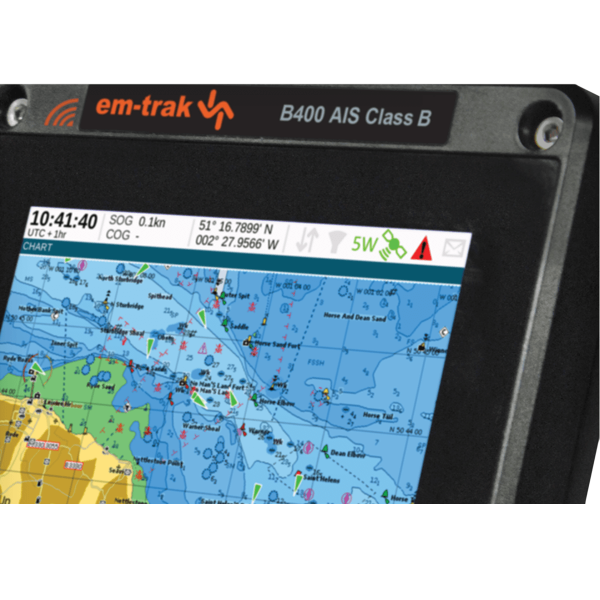 AIS - - Transponder B400 classe B 5W ecrã de 5" - N°13 - comptoirnautique.com