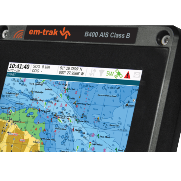 Transponder AIS B400 classe B - 5W - schermo da 5 pollici - N°13 - comptoirnautique.com