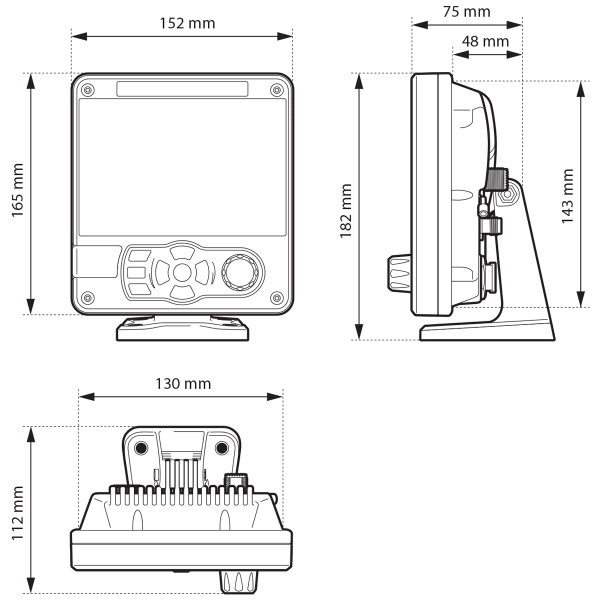 Transponder AIS B400 Klasse B - 5W - 5"-Display - N°10 - comptoirnautique.com