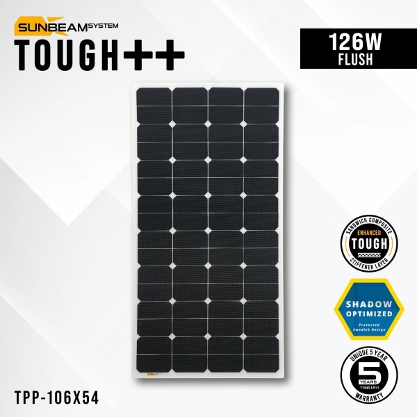 Panneau solaire TOUGH++ Flush 106x54cm - N°1 - comptoirnautique.com