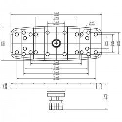 dimensions Plateforme pivotante R