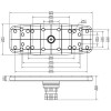 dimensions Plateforme pivotante R - N°2 - comptoirnautique.com