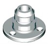 Simple plastic cable gland for 4 to 11 mm cable