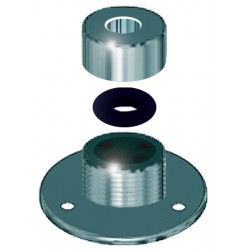 Simple stainless steel cable gland for 4 to 11 mm cable