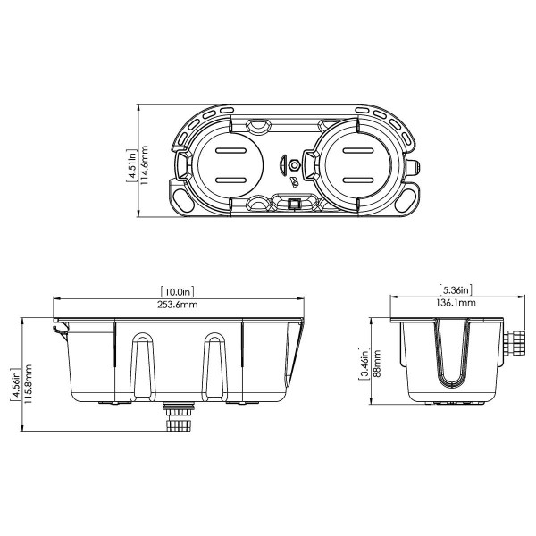 Cestino portaoggetti StowPod - N°9 - comptoirnautique.com