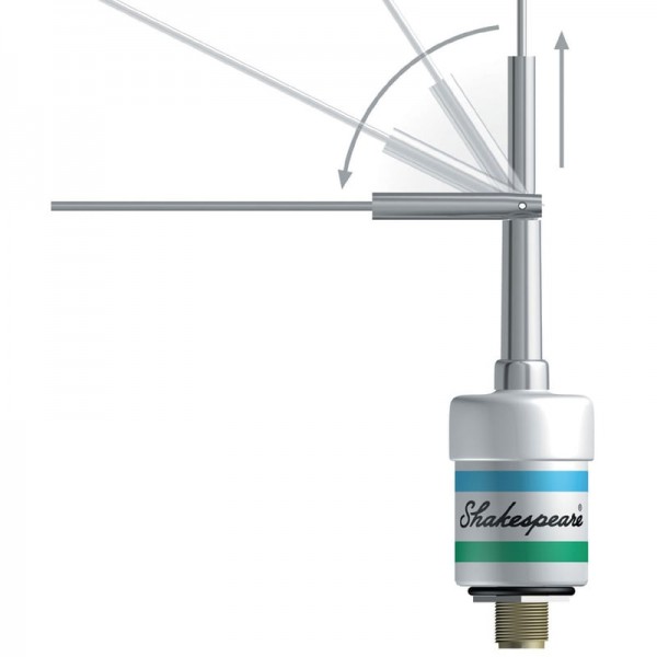 Antenne VHF 5247 avec fouet basculant - N°1 - comptoirnautique.com