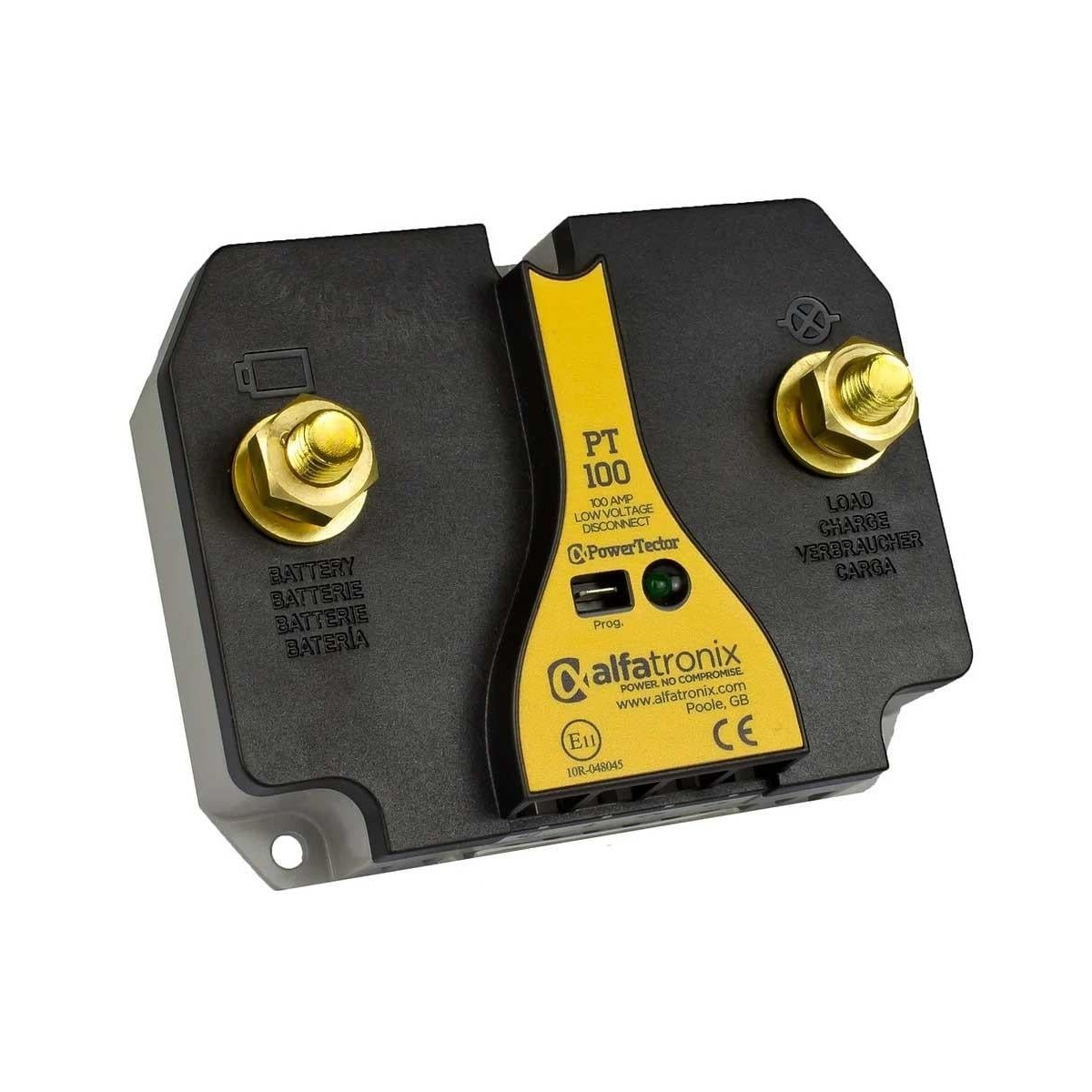 Alfatronix 100A continuous battery protector PT100 - Comptoir Nautique
