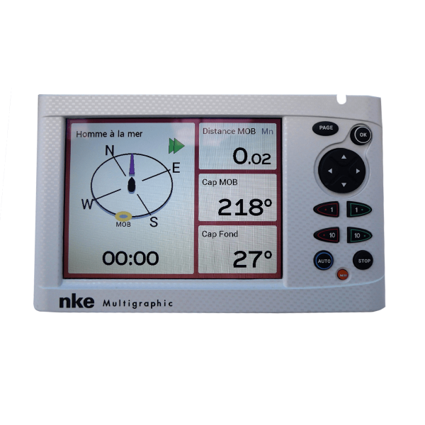 Pupitre de Commande NKE Multigraphic II blanc - N°2 - comptoirnautique.com