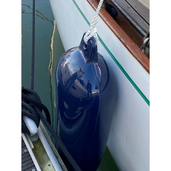 Guardabarros Hull Gard 114x410mm - Blanco - N°6 - comptoirnautique.com