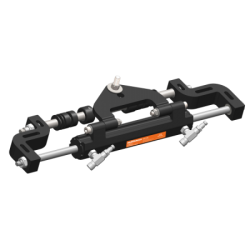 Front-mounted cylinder for...