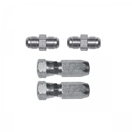 Jeu de raccords droits pour flexible Ø8 mm