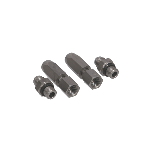 Jeu de raccords droits pour flexible Ø8 mm - inox - N°2 - comptoirnautique.com