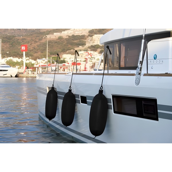 Pare-battage gonflable C84 noir - N°2 - comptoirnautique.com