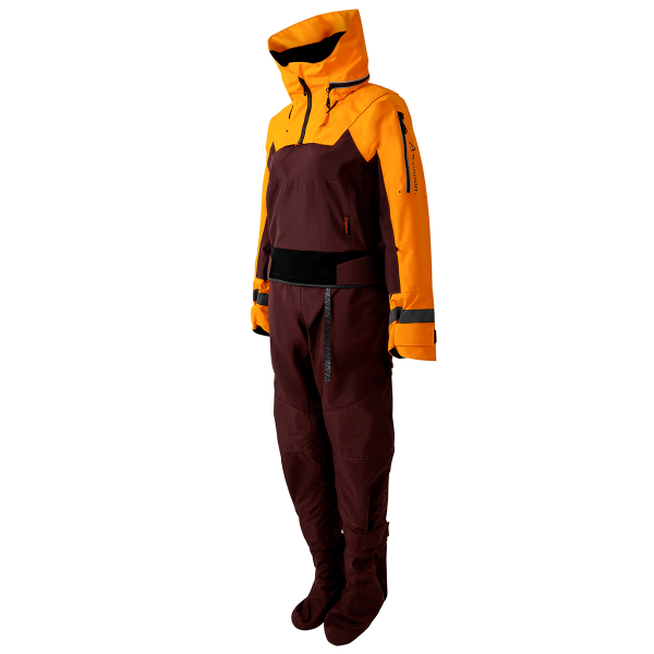 Combinaison sèche Typhoon Sea Kayak - Femme de profil - N°9 - comptoirnautique.com