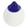 Fender and buoy Polyform A0 white/blue head - N°2 - comptoirnautique.com