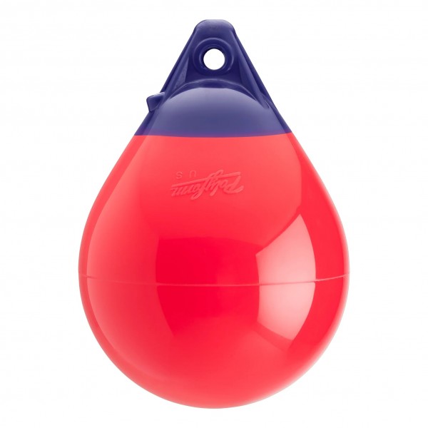 Fender and buoy Polyform A0 red/blue head - N°1 - comptoirnautique.com