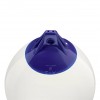 Fender and buoy Polyform A3 white/blue head - N°2 - comptoirnautique.com