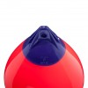 Schermo-Battitore sferico A4 testa rossa e blu - N°2 - comptoirnautique.com