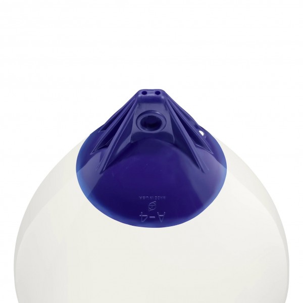 Fender and buoy Polyform A4 white/blue head - N°2 - comptoirnautique.com