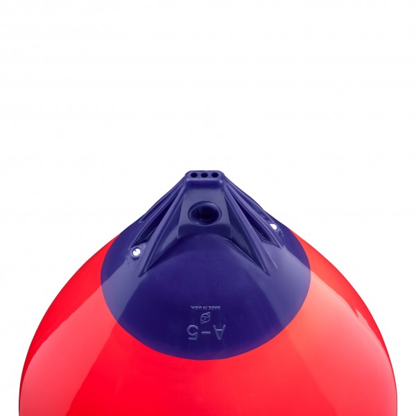 Fender and buoy Polyform A5 red/blue head - N°2 - comptoirnautique.com