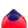 Polyform A6 fender and buoy, red/blue head - N°2 - comptoirnautique.com