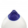 Fender and buoy Polyform A7 white/blue head - N°2 - comptoirnautique.com