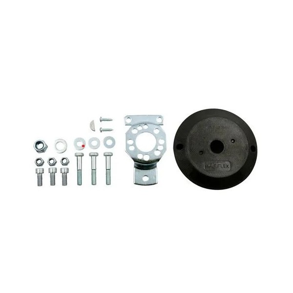 90-degree mounting hub (black) - N°1 - comptoirnautique.com