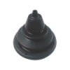 Occhio di sterzo nero - Ø 150 mm - N°1 - comptoirnautique.com