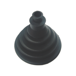 Occhiello nero della cuffia...