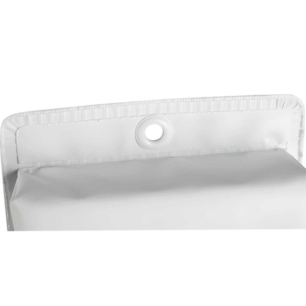 Pare-battage plat blanc en PVC - N°2 - comptoirnautique.com