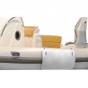 Pare-trebbiatura mezza-luna per canoe 330 x 660 mm
