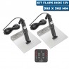 Kit flaps inox 12V pour in-board