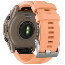 Montre de plongée Garmin Descent G2 Paloma-Corail capteurs