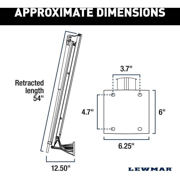 Flachwasseranker Axis 8' - Schwarz - N°1 - comptoirnautique.com