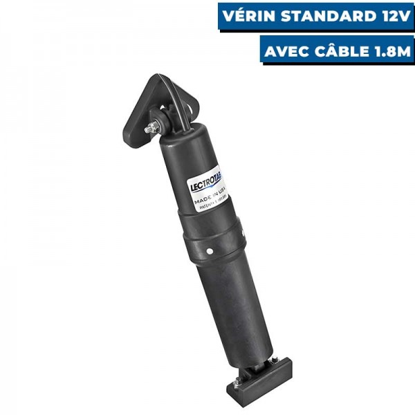 Vérin de rechange standard 12V  pour flaps Lectrotab + câble 1.8m - N°2 - comptoirnautique.com