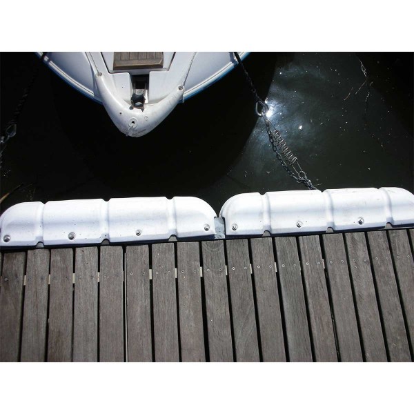 White Bigfender pontoon fender - N°4 - comptoirnautique.com