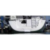 Parafango-610 mm bianco trebbia di poppa - N°4 - comptoirnautique.com