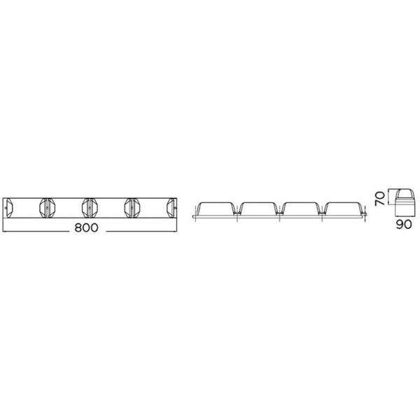 dimensions défense pour ponton Sistema Zero - N°2 - comptoirnautique.com