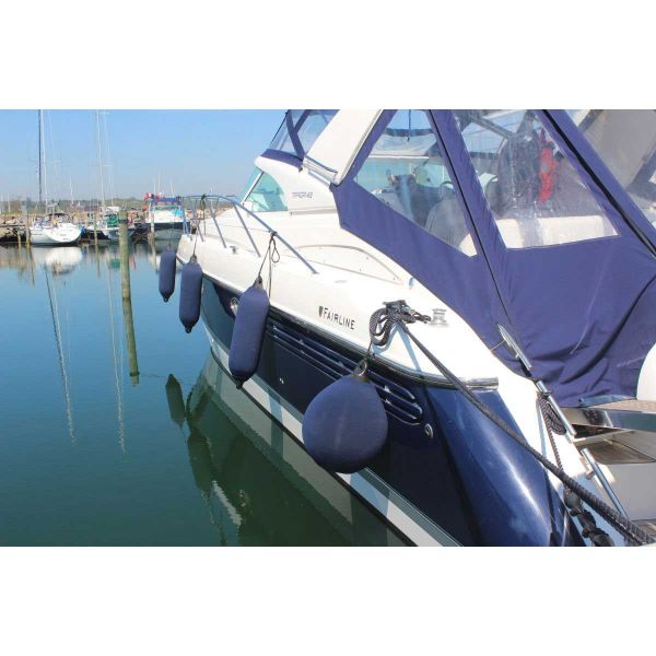 Proteção para-choques preta resistente Ø300 - L. 880 mm - N°9 - comptoirnautique.com