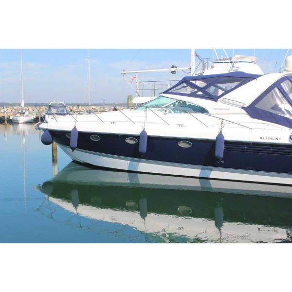 Chaussette pare-battage bleu-marine Heavy Duty Ø150 - L. 645mm - N°6 - comptoirnautique.com