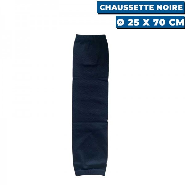 Proteção para-choques preta resistente Ø250 - L. 700 mm - N°2 - comptoirnautique.com